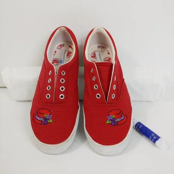 Keds Shoes Grasshoppers By Keds Womens Red Hat Society
